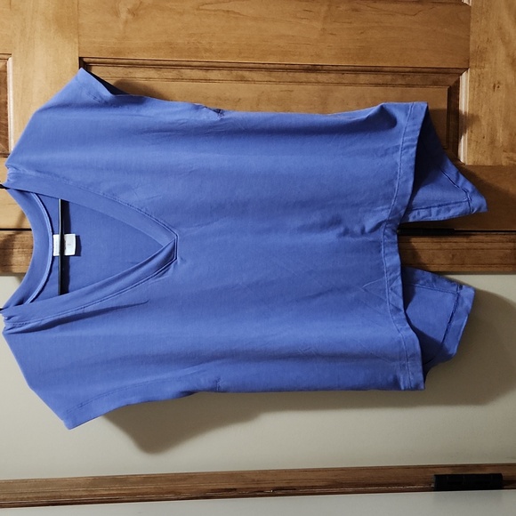 Athleta Tops - Athleta periwinkle blue athletic top size small.